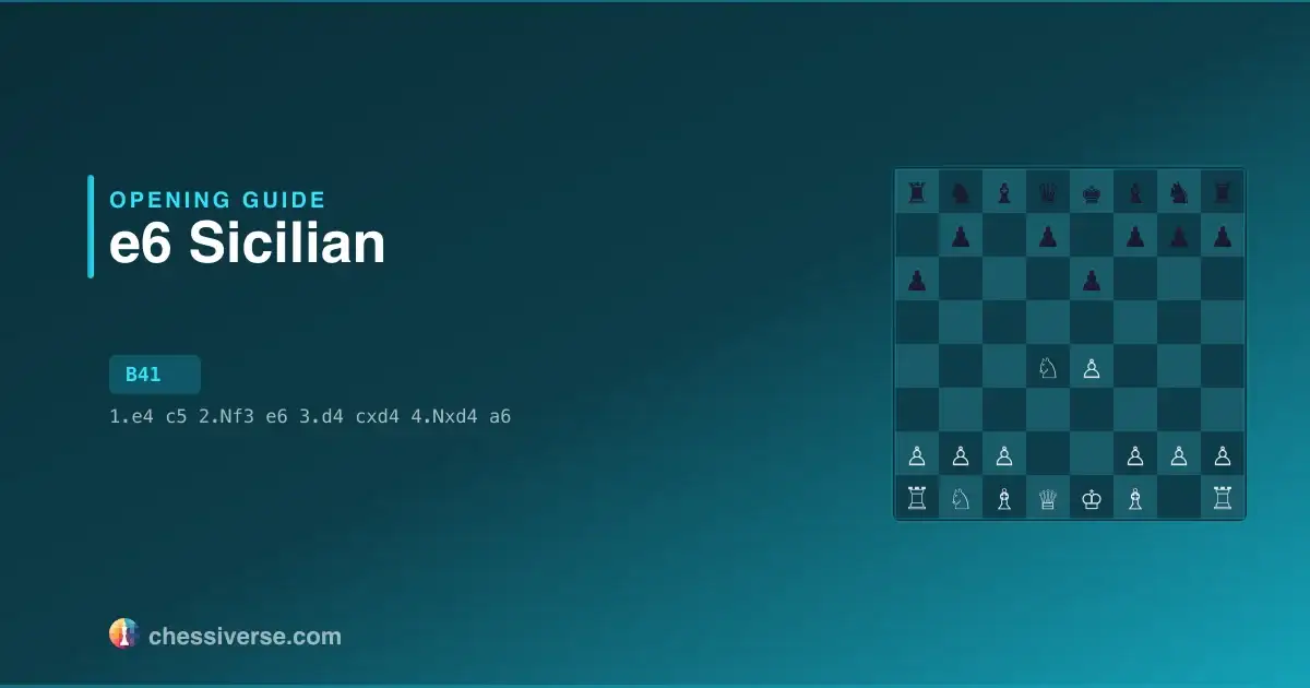 Sicilian Defense: e6 Systems: A Complete Guide