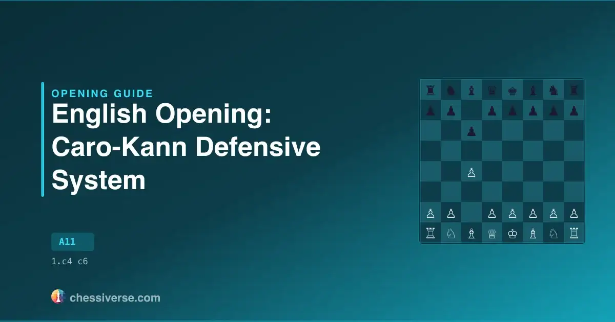 English Opening: Caro-Kann Defensive System: A Complete Guide