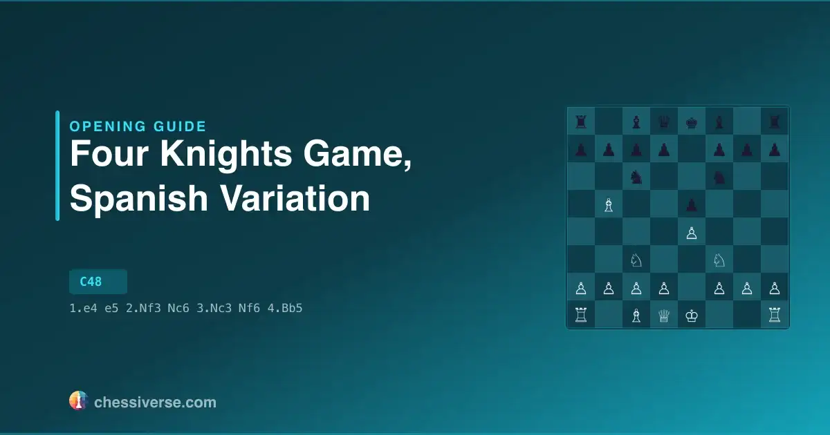 Four Knights Game, Spanish Variation: A Complete Guide