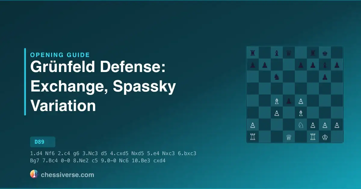 Grünfeld Defense: Exchange, Spassky Variation: A Complete Guide