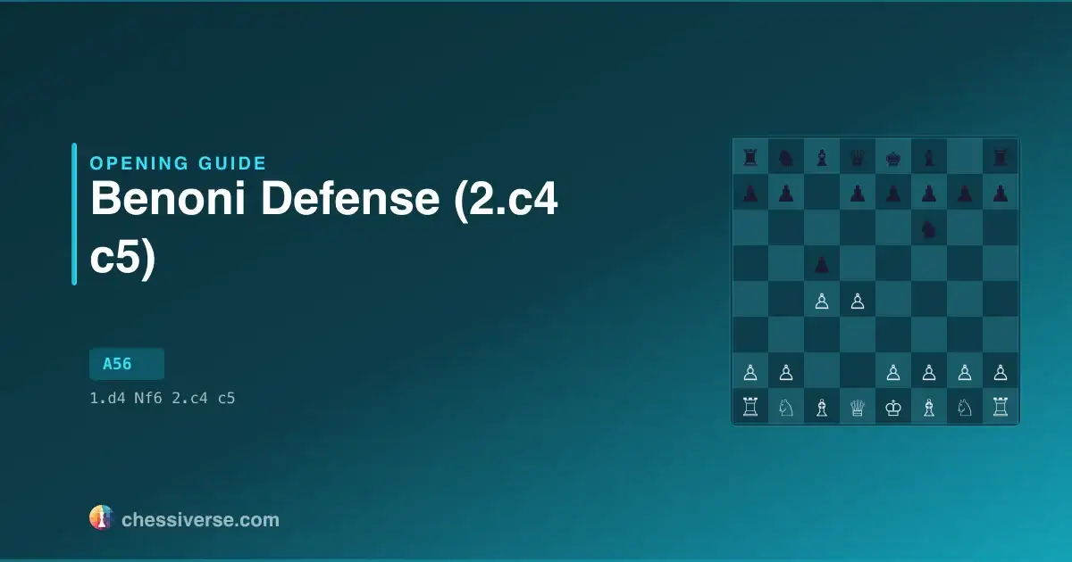 Benoni Defense (2.c4 c5): A Complete Guide