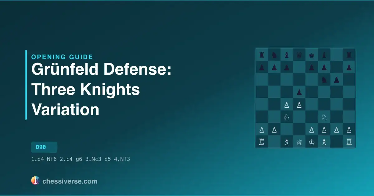 Grünfeld Defense: Three Knights Variation: A Complete Guide