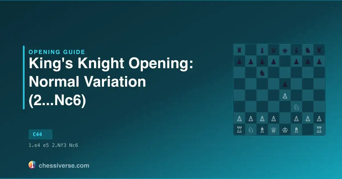 King's Knight Opening: Normal Variation (2...Nc6): A Complete Guide