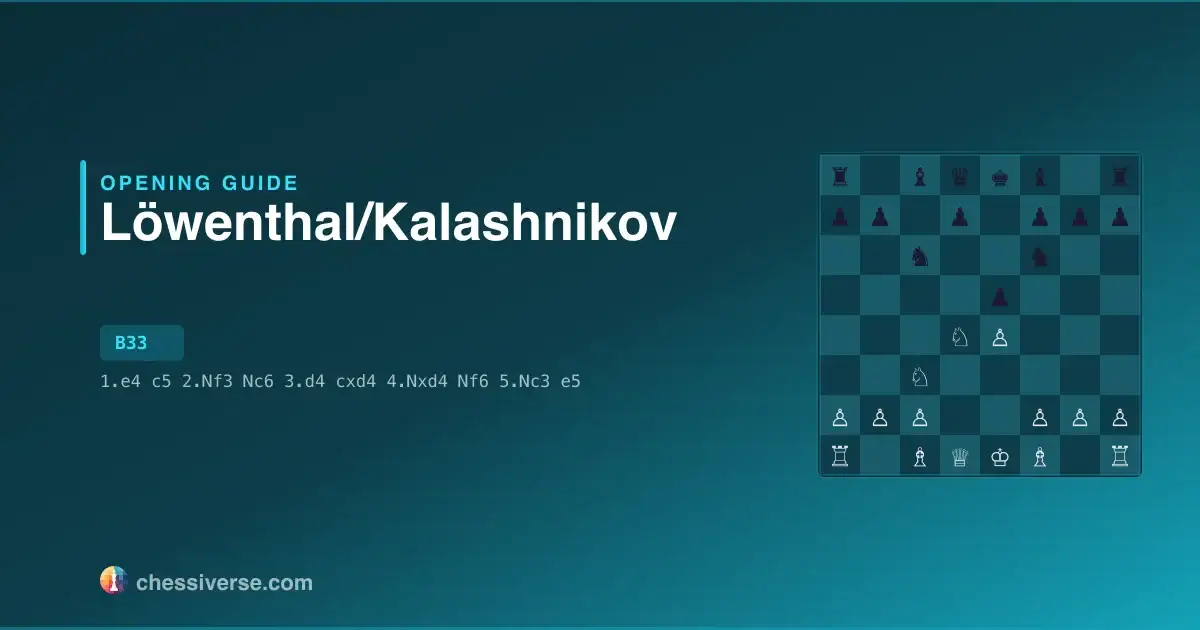 Sicilian Defense: Löwenthal-Kalashnikov: A Complete Guide