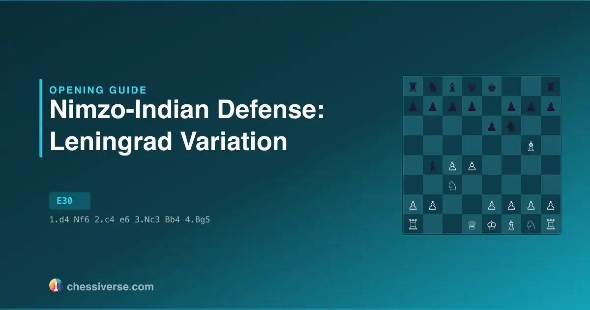Nimzo-Indian Defense: Leningrad Variation: A Complete Guide