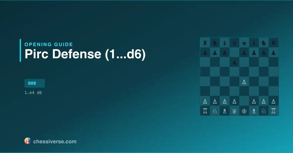 Pirc Defense (1...d6): A Complete Guide