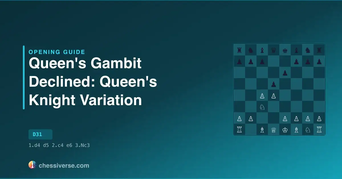 Queen's Gambit Declined: Queen's Knight Variation: A Complete Guide