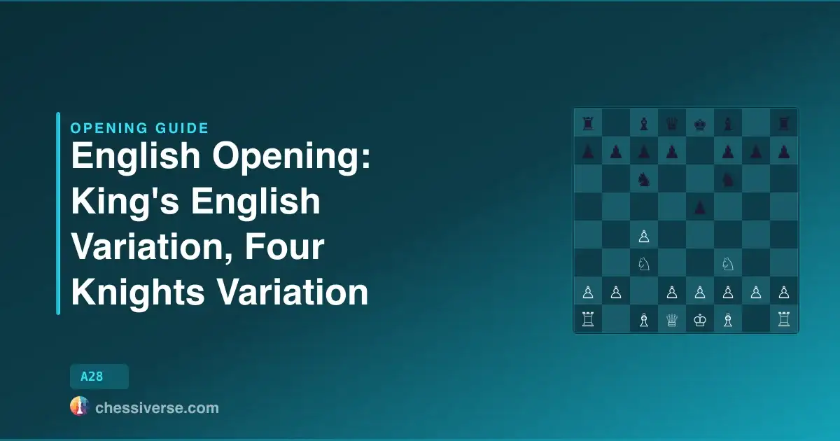 English Opening: King's English Variation, Four Knights Variation: A Complete Guide