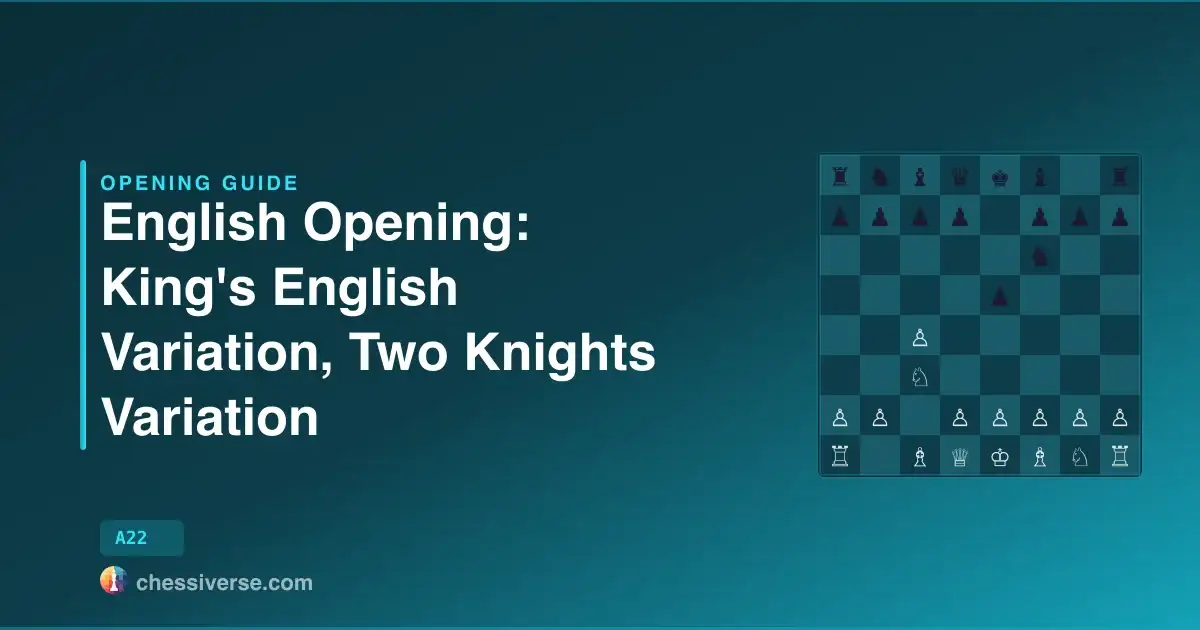 English Opening: King's English Variation, Two Knights Variation: A Complete Guide