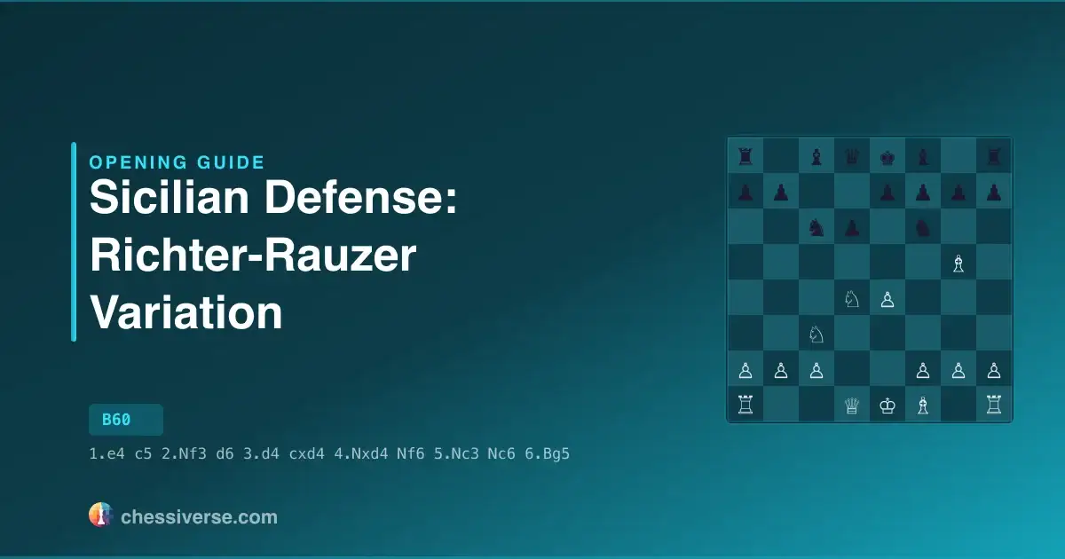 Sicilian Defense: Richter-Rauzer Variation: A Complete Guide