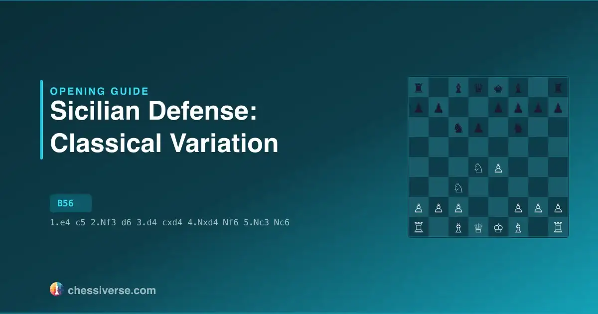 Sicilian Defense: Classical Variation: A Complete Guide