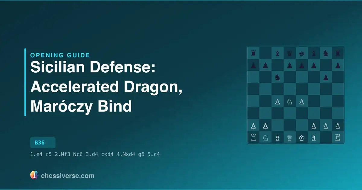 Sicilian Defense: Accelerated Dragon, Maróczy Bind: A Complete Guide