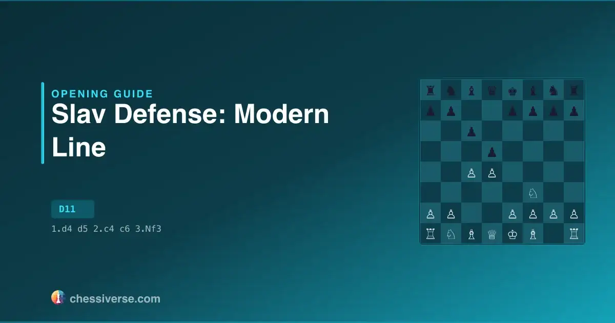 Slav Defense: Modern Line: A Complete Guide