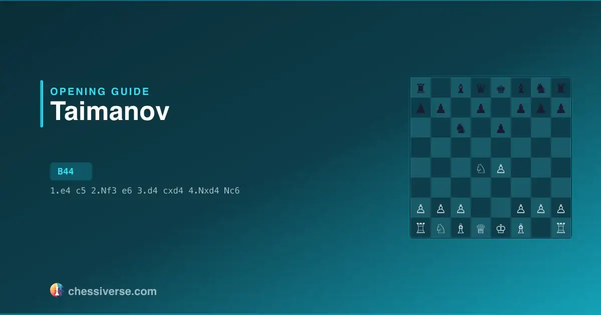 Sicilian Defense: Taimanov Variation: A Complete Guide