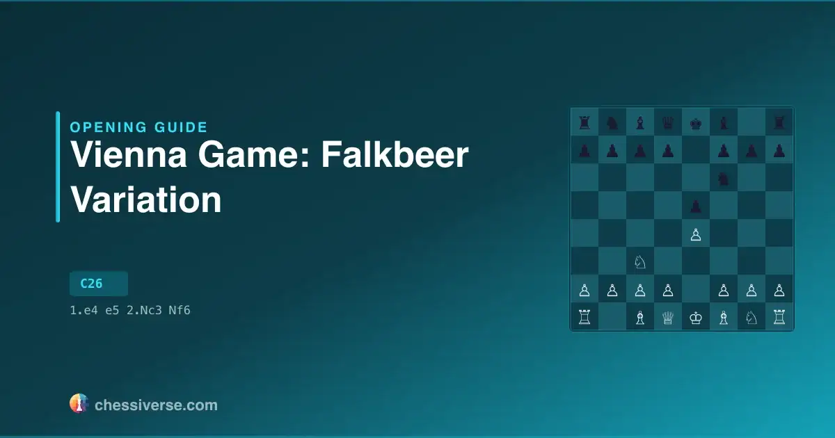 Vienna Game: Falkbeer Variation: A Complete Guide