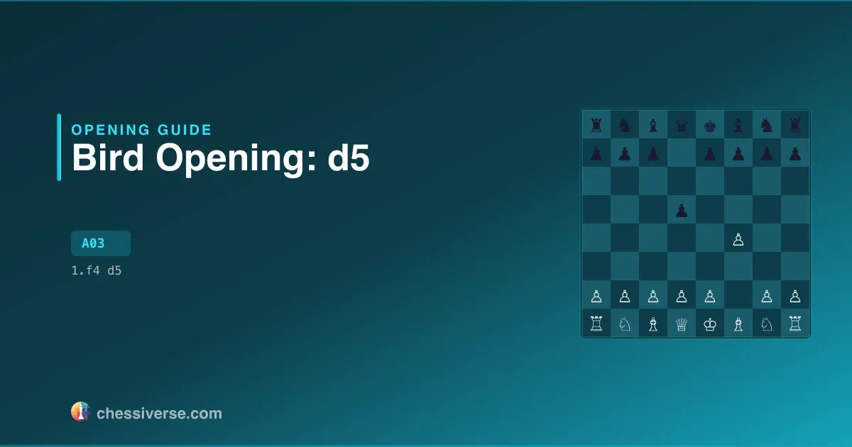 Bird Opening: d5: A Complete Guide