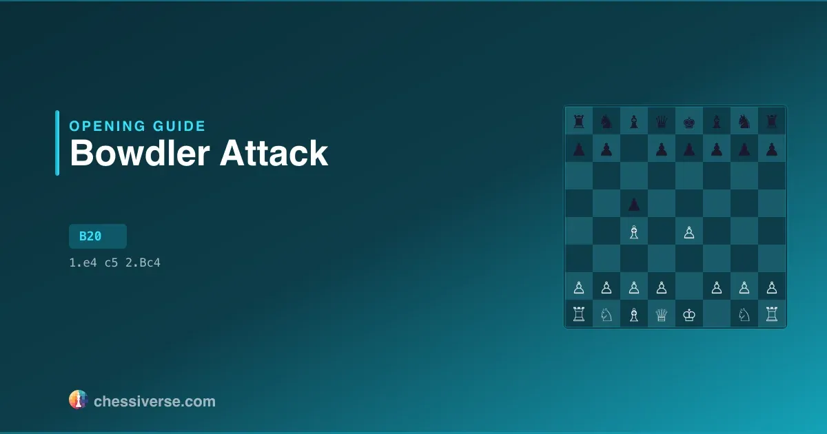 Sicilian Defense: Bowdler Attack: A Complete Guide