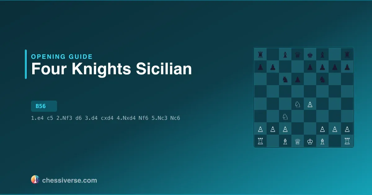 Sicilian Defense: Four Knights Variation: A Complete Guide