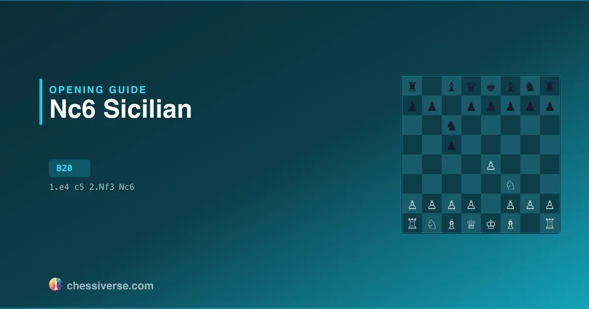Sicilian Defense: Nc6 Systems: A Complete Guide