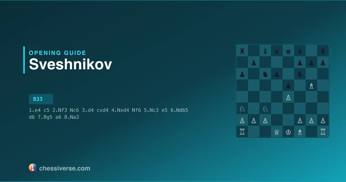 Sicilian Defense: Sveshnikov Variation: A Complete Guide