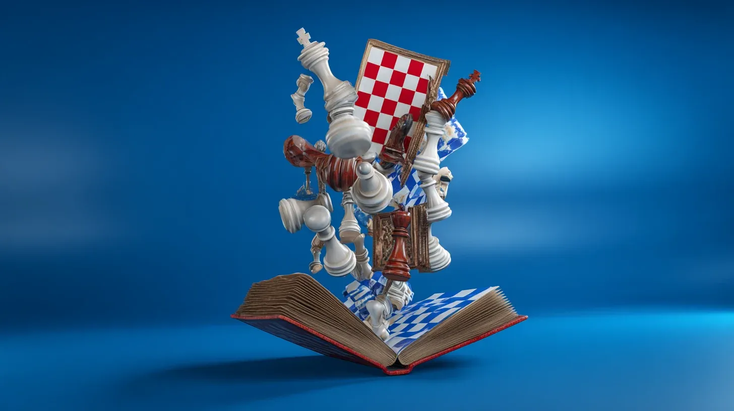 Chess opening books and pieces