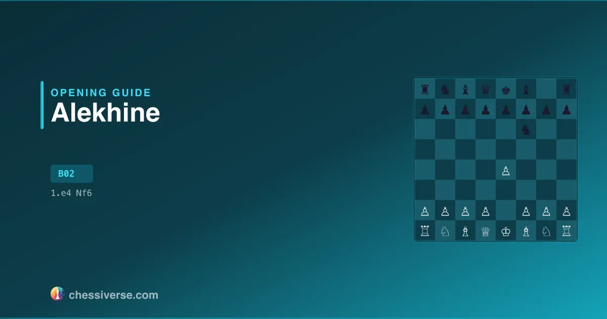 Alekhine Defense: A Complete Guide