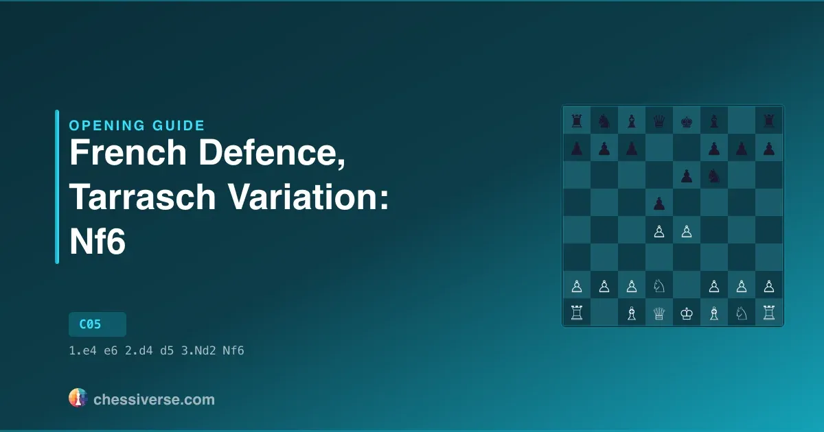 French Defence, Tarrasch Variation: Nf6: A Complete Guide