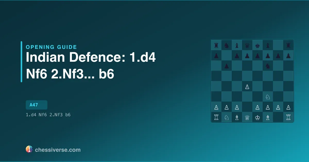 Indian Defence: 1.d4 Nf6 2.Nf3... b6: A Complete Guide