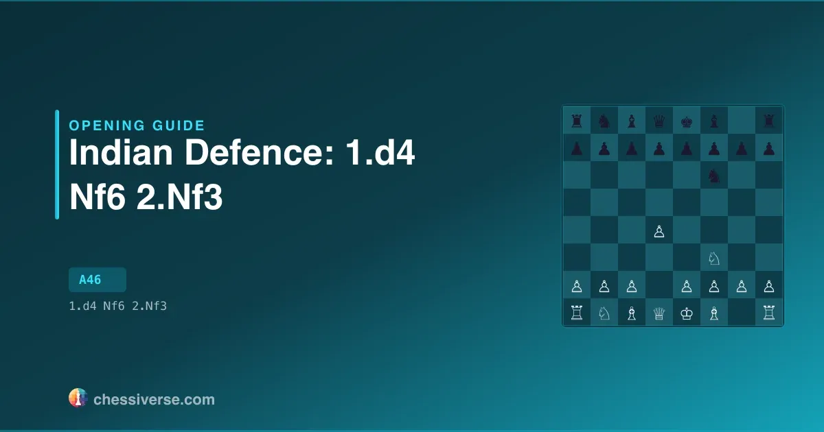 Indian Defence: 1.d4 Nf6 2.Nf3: A Complete Guide