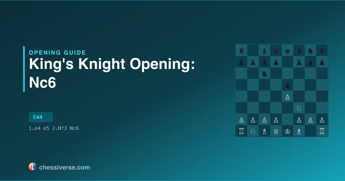King's Knight Opening: Nc6: A Complete Guide