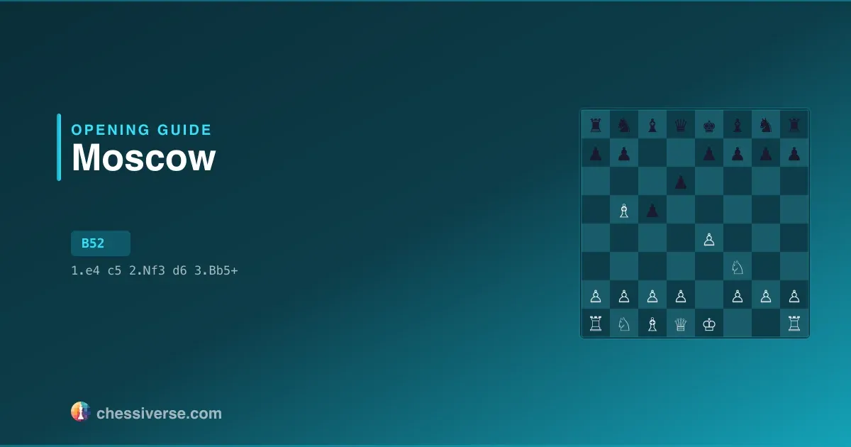 Sicilian Defense: Moscow Variation: A Complete Guide