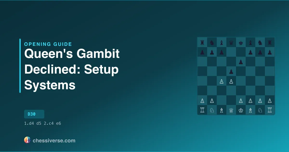Queen's Gambit Declined: Setup Systems: A Complete Guide