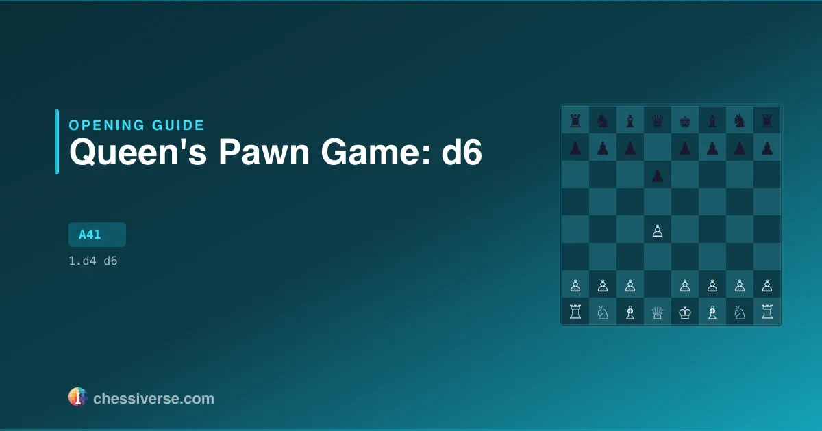 Queen's Pawn Game: d6: A Complete Guide