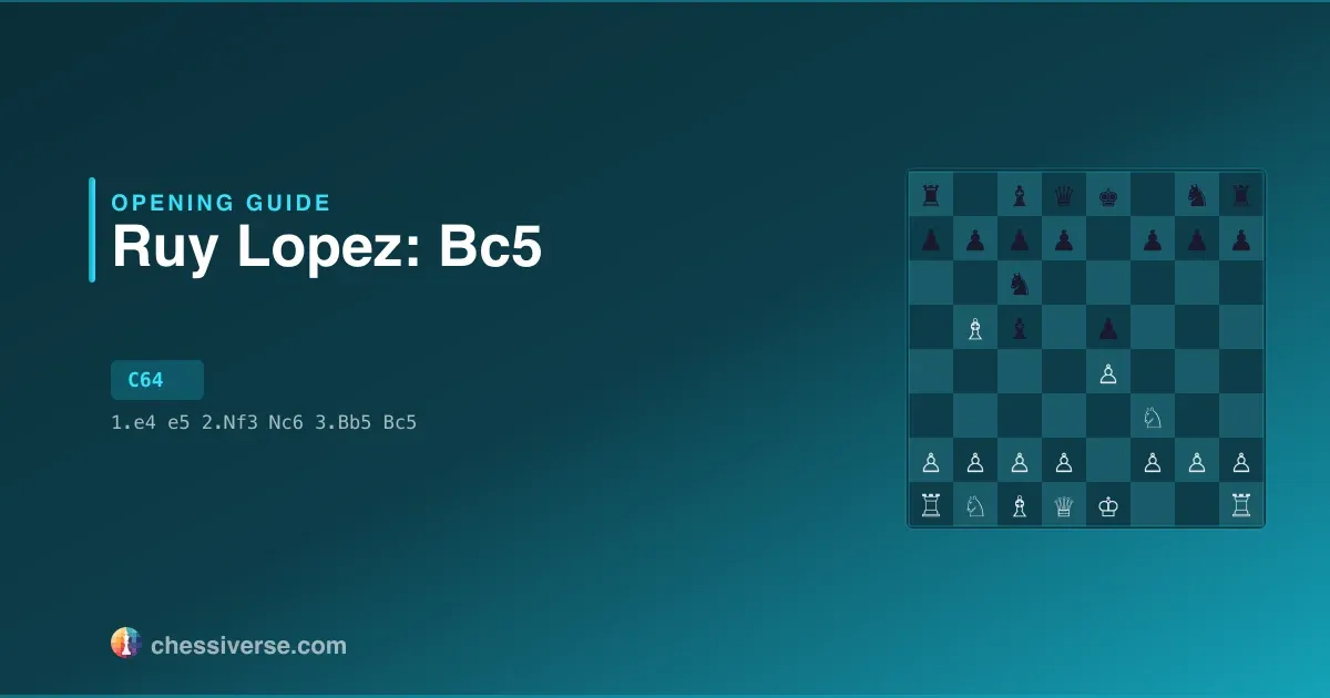 Ruy Lopez: Bc5: A Complete Guide