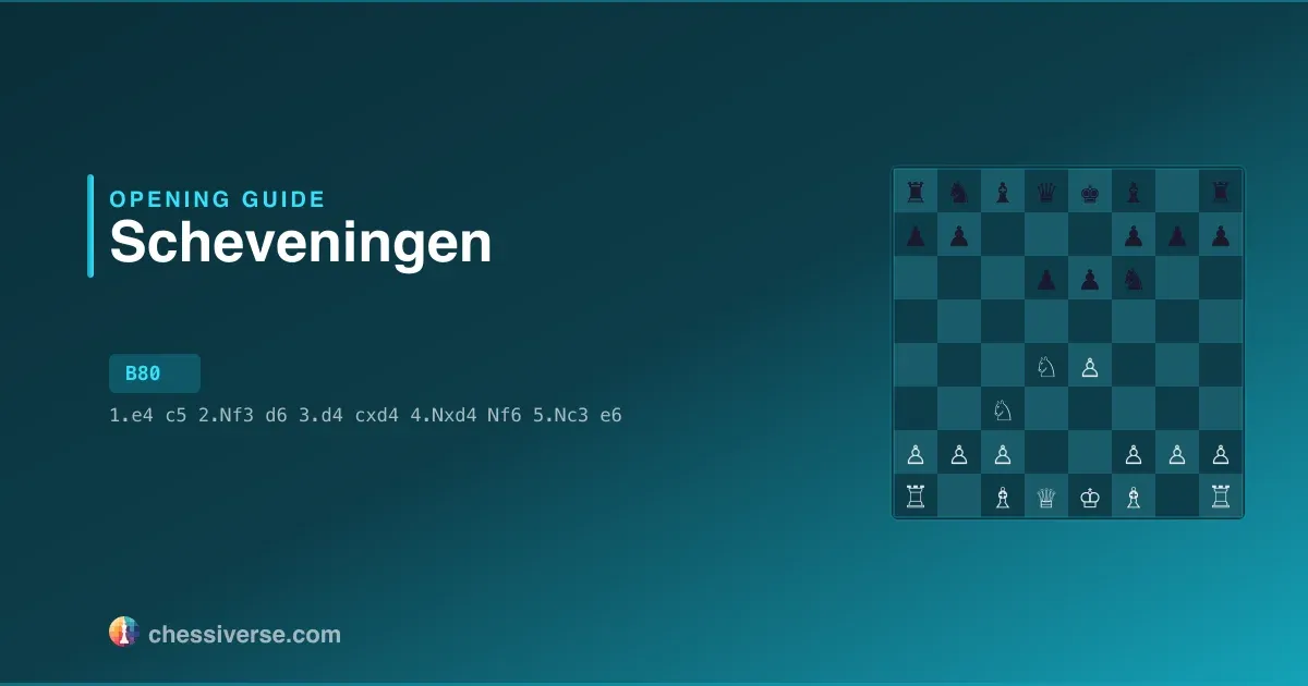 Sicilian Defense: Scheveningen Variation: A Complete Guide