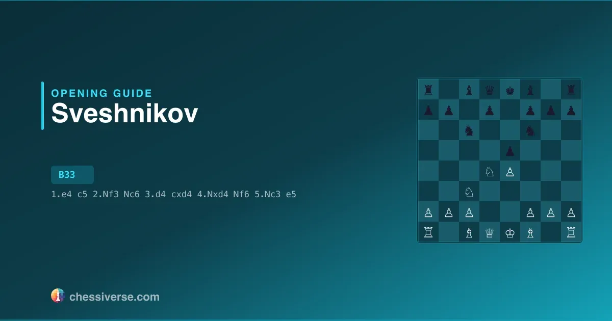 Sicilian Defense: Sveshnikov Variation: A Complete Guide