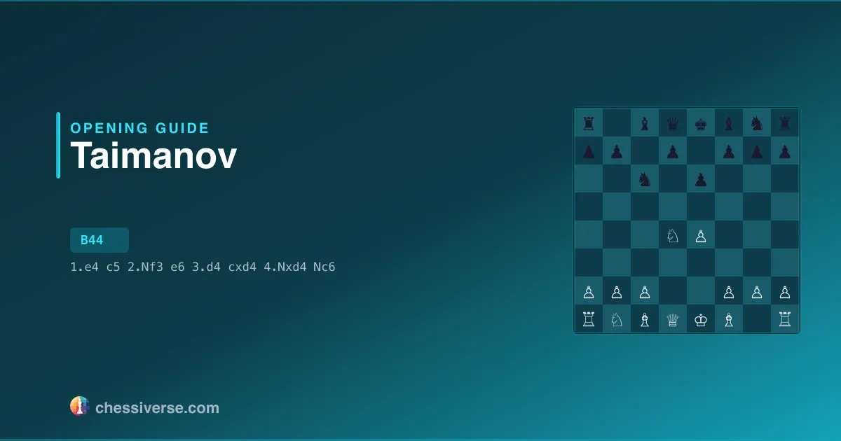Sicilian Defense: Taimanov Variation: A Complete Guide