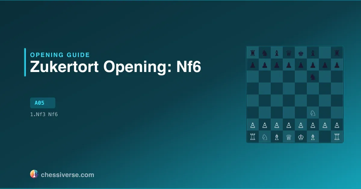 Zukertort Opening: Nf6: A Complete Guide