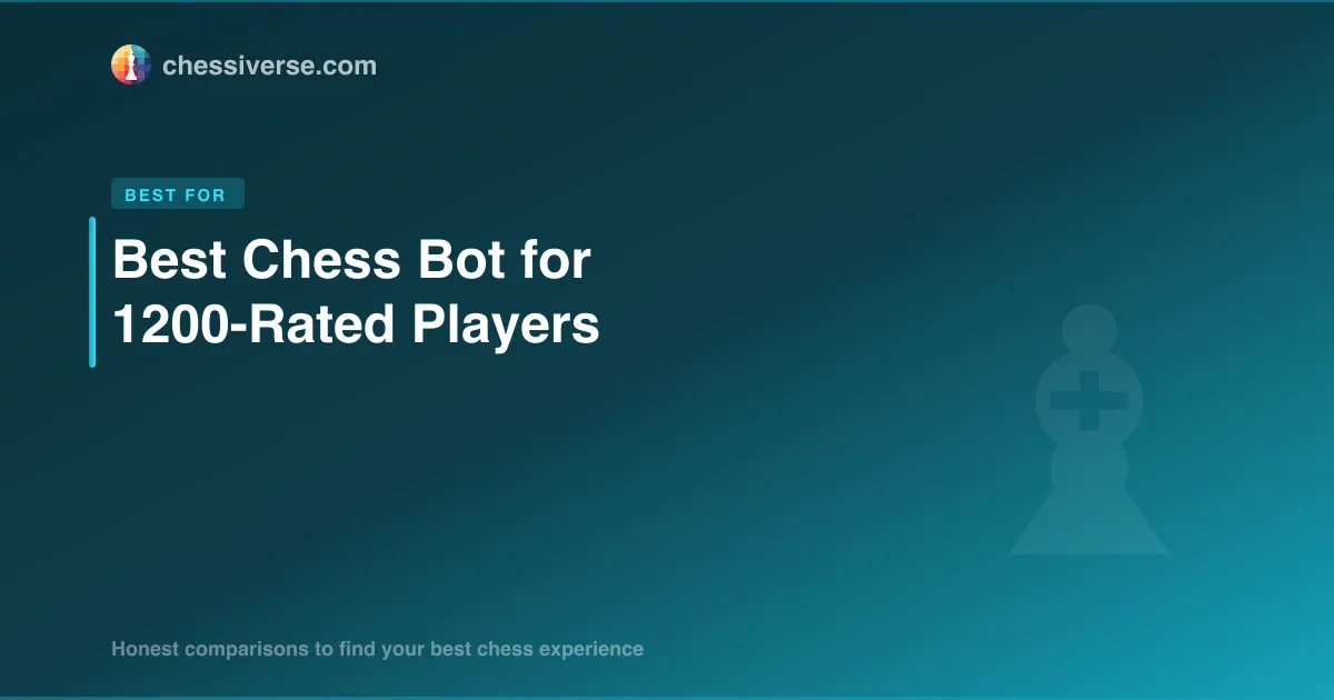 Best Chess Bot for 1200-Rated Players in 2026