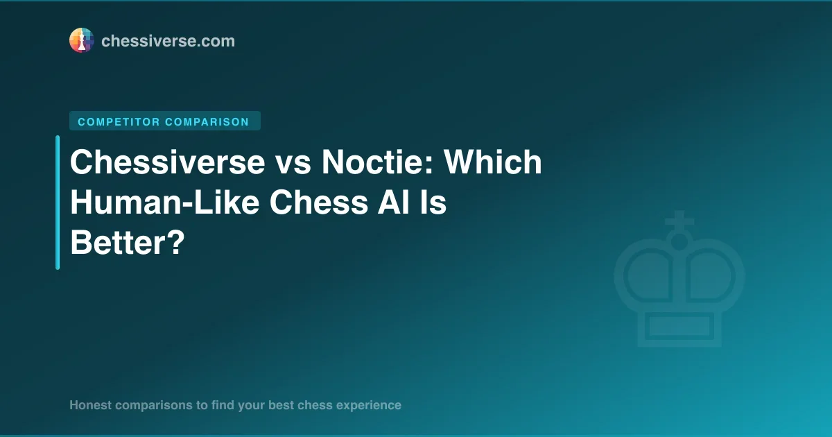Chessiverse vs Noctie: Which Human-Like Chess AI Is Better?