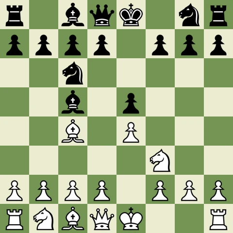 Position: Italian: After 3.Bc4 Bc5